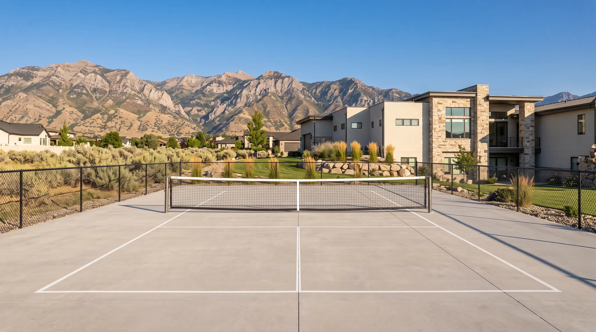 Sport Courts & RV Pads residential concrete project