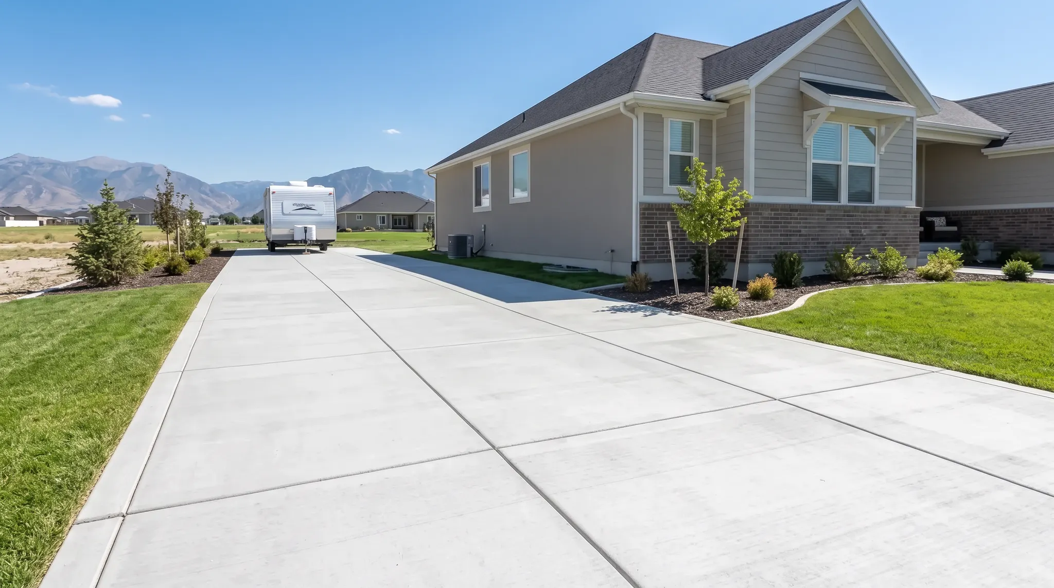 RV Pads residential concrete project