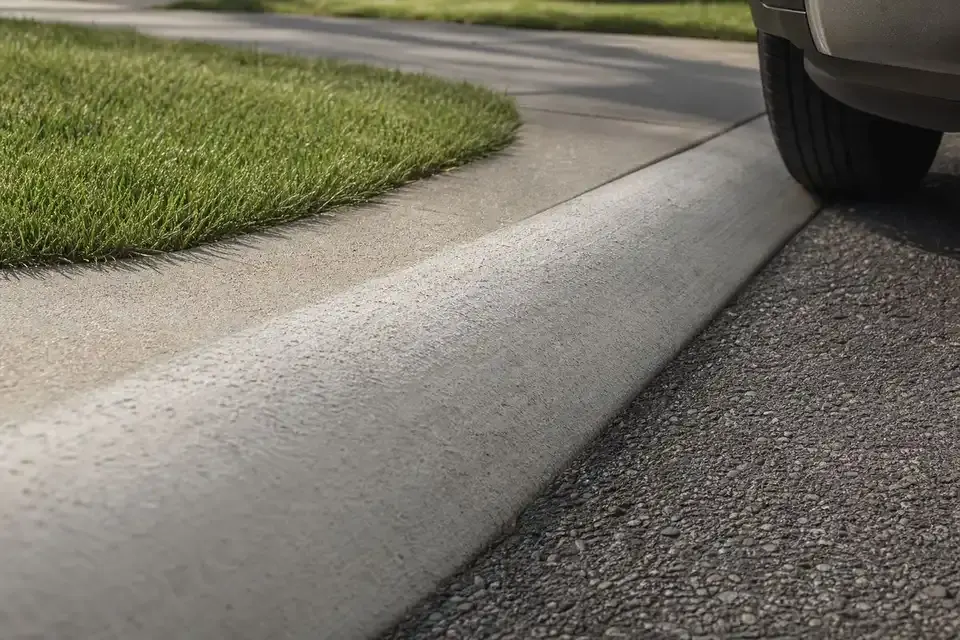 Rolled Curb (Mountable) Rolled Curb (Mountable)