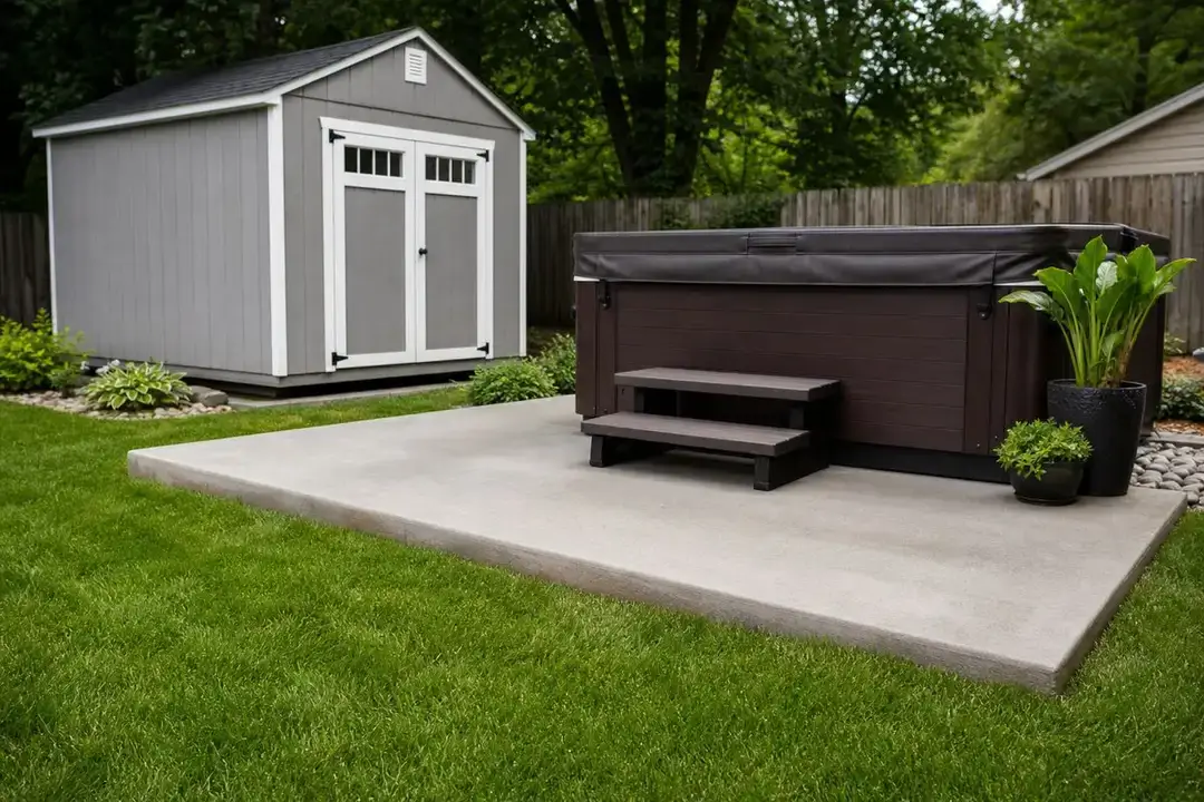 Shed & Hot Tub Pads Shed & Hot Tub Pads