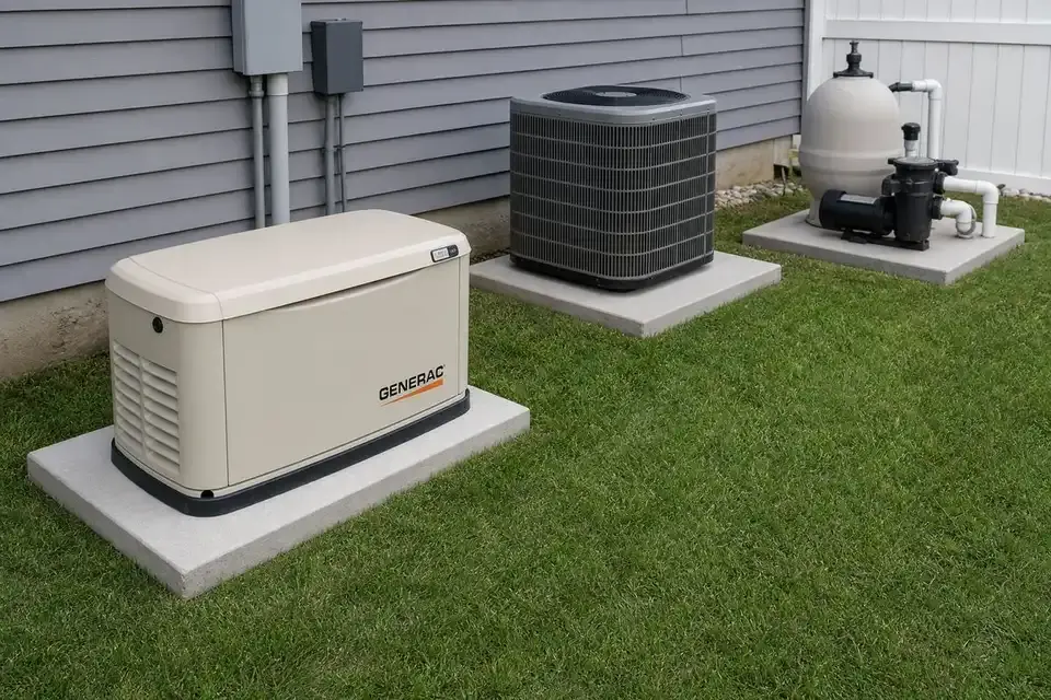 Generator & Equipment Pads